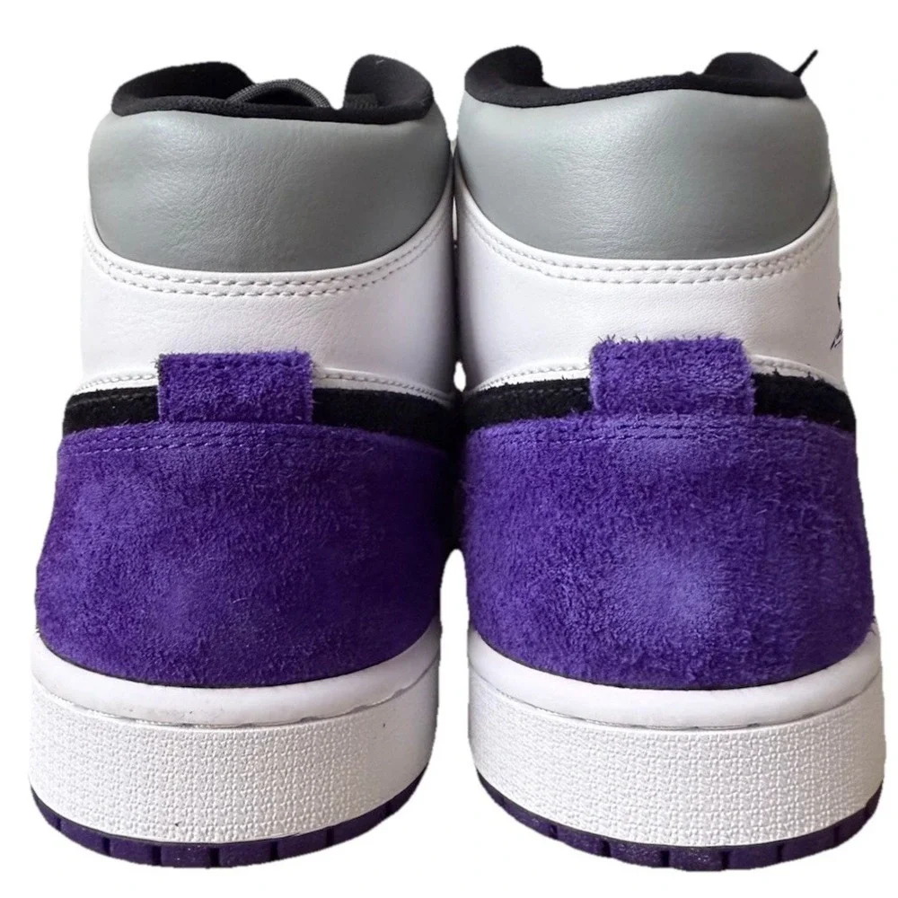 Nike Air Jordan 1 Mid SE Varsity Purple | 852542-105 Men Size 12.5